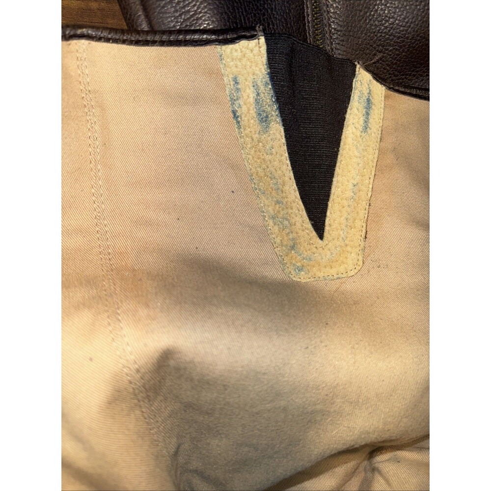Vintage LL BEAN Calf hi Brown leather BOOTS womens 7.5 Made in Brazil-Zipper - Picture 15 of 16